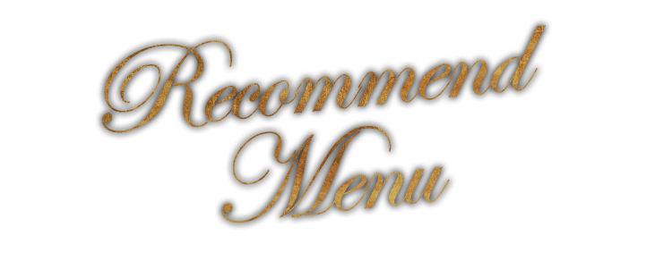 recommend menu